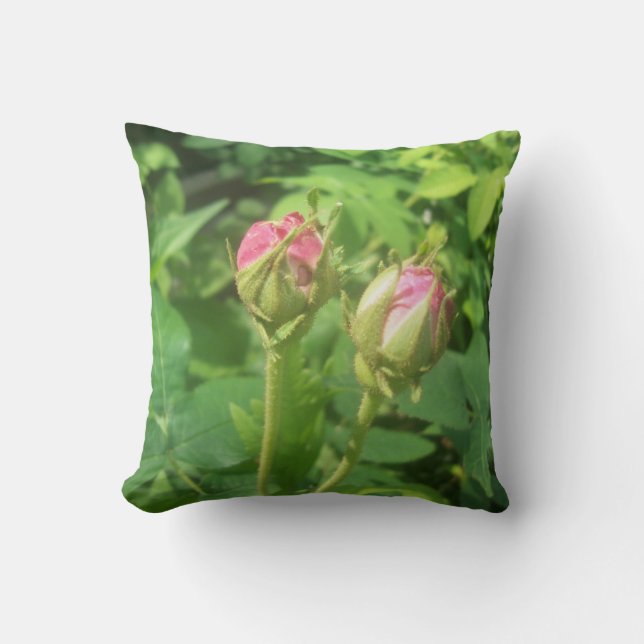 Rose Buds Kissen (Vorderseite)