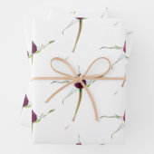 Rose Buds, Wrapping Paper Geschenkpapier Set (Beispiel)