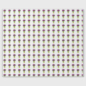 Rose Bunch Wrapper Geschenkpapier (Flach)