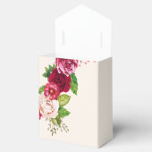 Rose Burgund/Cream Liebe und Dank ID584 Geschenkschachtel (Geöffnet)