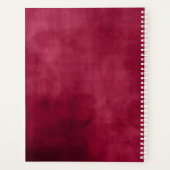 Rose Burgund/Cream Wedding Plans ID584 Planer (Rückseite)