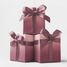 Rose Burgund und Blush Pink Ombre