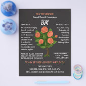 Rose Bush, Beerdigung Zuhause, Direktoren Flyer (Einzeln)