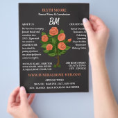 Rose Bush, Beerdigung Zuhause, Direktoren Flyer (Hand)