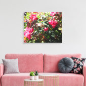 Rose Bush Leinwanddruck (Insitu (Wohnzimmer))