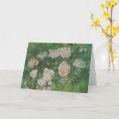 Rose Bush von Vincent Van Gogh Karte (Gelbe Blume)