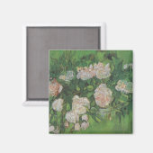 Rose Bush von Vincent Van Gogh Magnet (Vorderseite/Rückseite)