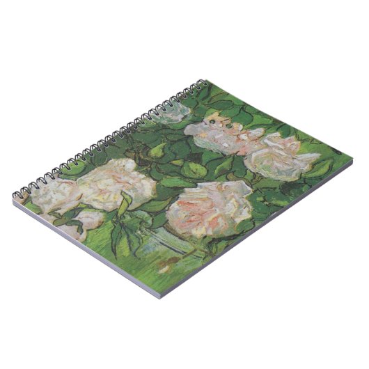 Rose Bush von Vincent Van Gogh Notizblock (Linke Seite)