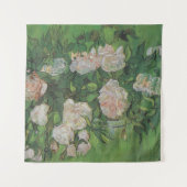 Rose Bush von Vincent Van Gogh Wandteppich (Vorderseite)
