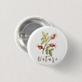 Rose Button (Vorne & Hinten)