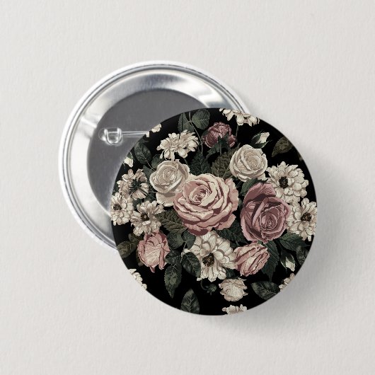 Rose Button (Vorne & Hinten)