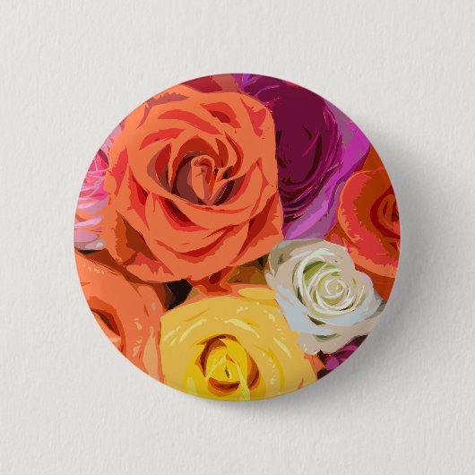 Rose Button (Vorderseite)