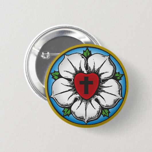 Rose Button (Vorne & Hinten)