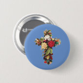 Rose Button (Vorne & Hinten)