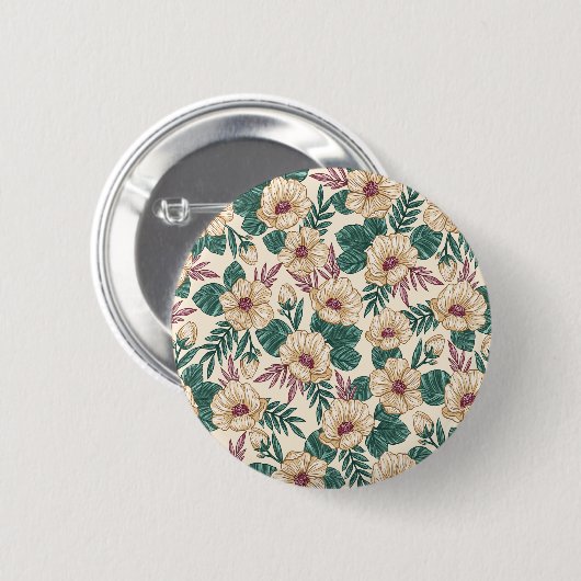 Rose Button (Vorne & Hinten)