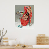 Rose Button Poster (Küche)