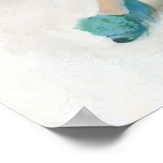 Rose Button Poster (Ecke)