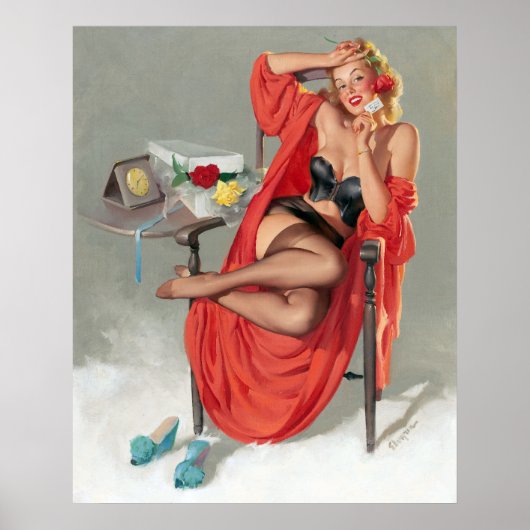 Rose Button Poster (Vorne)