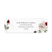 Rose Cabernet Rot und Dusty Blush (Vorne)