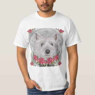 Rose Cairn Terrier T-Shirt