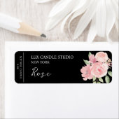 Rose Candle Label (Insitu)