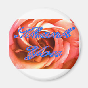 Rose Canterbury 4 Vielen Dank 1 Das MUSEUM Zazzle Magnet