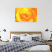 Rose Canvas Print Leinwanddruck (Insitu (Schlafzimmer))