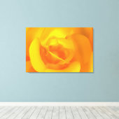 Rose Canvas Print Leinwanddruck (Insitu (Holzboden))