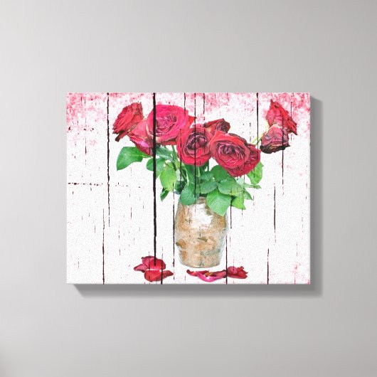Rose Canvas Print Leinwanddruck (Vorderseite)