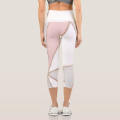 Rose Capri Leggings (Rückseite)