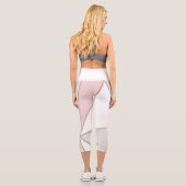 Rose Capri Leggings (Rückseite)