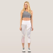 Rose Capri Leggings (Vorderseite)