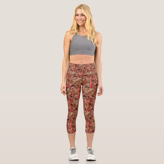 ROSE CAPRI LEGGINGS (Vorderseite)