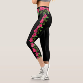 ROSE CAPRI LEGGINGS