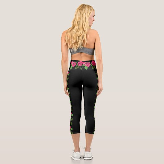 ROSE CAPRI LEGGINGS (Rückseite)