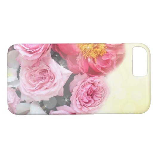 Rose Case-Mate iPhone Hülle (Rückseite (Horizontal))