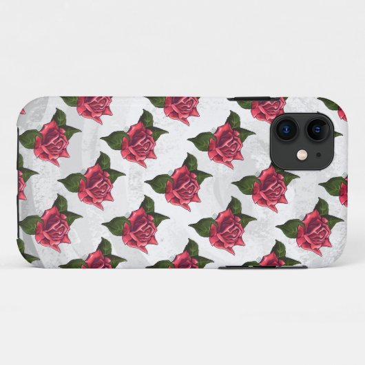 Rose Case-Mate iPhone Hülle (Rückseite (Horizontal))