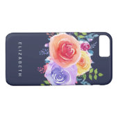 Rose Case-Mate iPhone Hülle (Rückseite (Horizontal))