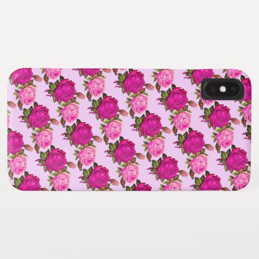 Rose Case-Mate iPhone Hülle (Rückseite (Horizontal))