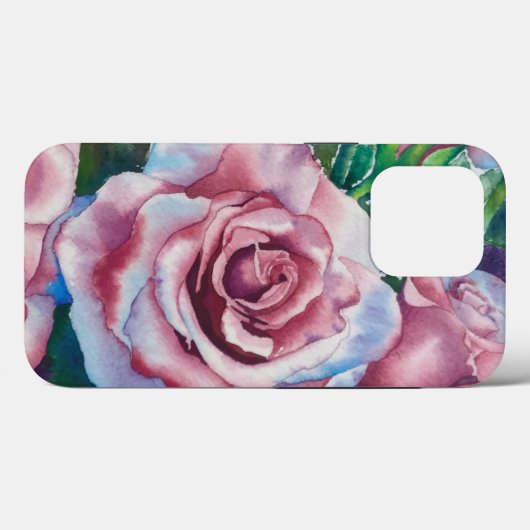 Rose Case-Mate iPhone Hülle (Rückseite (Horizontal))
