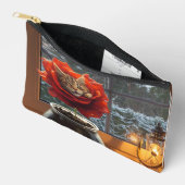 Rose Cat Dream  Zubehörtasche (Offen)