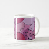 Rose cat kaffeetasse (VorderseiteRechts)