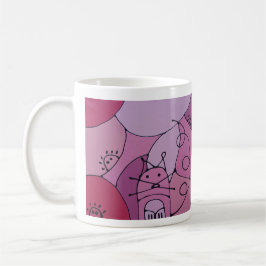 Rose cat kaffeetasse