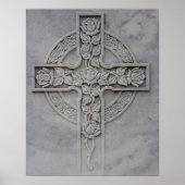 Rose Celtic Cross 16x20 Poster (Vorne)