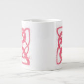 ROSE CELTIC KNOT Big Tasse (Vorderseite)
