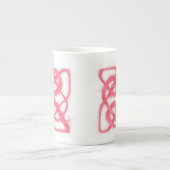 ROSE CELTIC KNOT Knochen China Tasse (Vorderseite)