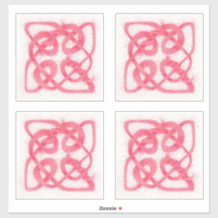 ROSE CELTIC KNOT Vinyl Stickers Aufkleber