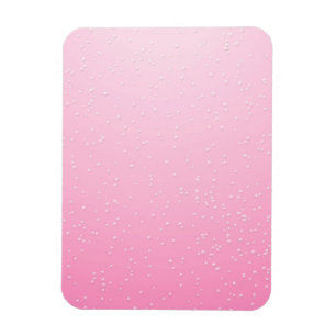 Rosé Champagner mit winzigen Blasen Hintergrund Ku Magnet