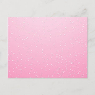Rosé Champagner mit winzigen Blasen Hintergrund Ku Postkarte