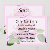 Rose Chicago Peace Save the Date (Vorne/Hinten)